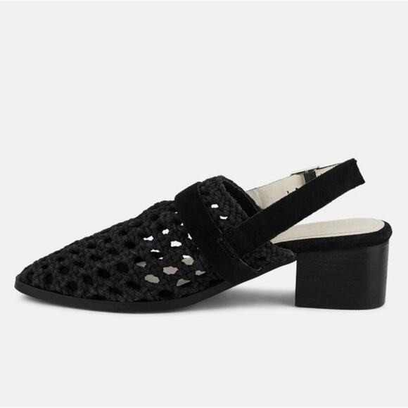 🎀2/$25🎀[H112] RAG & CO [ROSALIE] Black Block Heeled Sandal, Size 7 - Picture 9 of 16